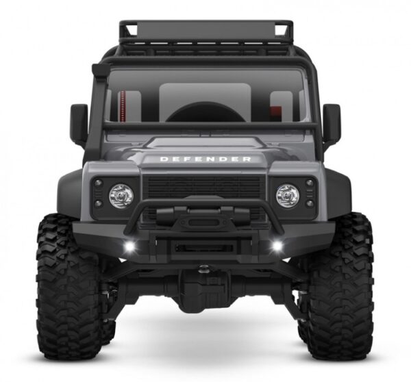 Traxxas TRX-4M 1/18 Land Rover Defender Crawler Hõbedane RTR - 2S LiPo/USB Charger