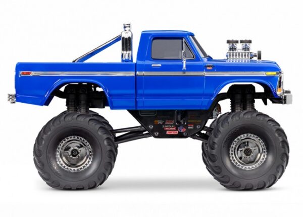 Traxxas TRX-4MT Ford F-150 Monster Truck RTR Sinine - 2S LiPo/USB Charger