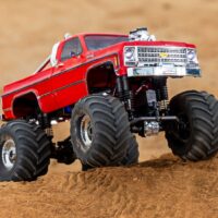 Traxxas TRX-4MT Chevrolet K-10 Monster Truck RTR Red - 2S LiPo/USB Charger