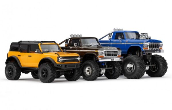 Traxxas TRX-4MT Chevrolet K-10 Monster Truck RTR Punane - 2S LiPo/USB Charger