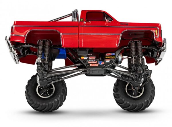 Traxxas TRX-4MT Chevrolet K-10 Monster Truck RTR Punane - 2S LiPo/USB Charger