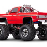 Traxxas TRX-4MT Chevrolet K-10 Monster Truck RTR Red - 2S LiPo/USB Charger