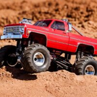 Traxxas TRX-4MT Chevrolet K-10 Monster Truck RTR Red - 2S LiPo/USB Charger