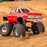 Traxxas TRX-4MT Chevrolet K-10 Monster Truck RTR Red - 2S LiPo/USB Charger