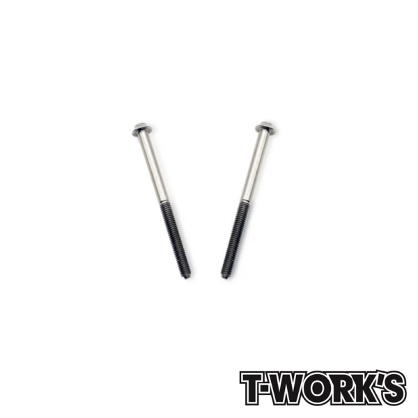 Screws M3x35mm Titanium Hex Socket UFO Head Screw (2) T-Work's