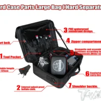 T-Work's Hard Case Parts Large Bag (Hard Separator)