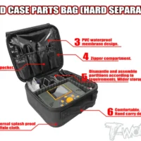 T-Work's Hard Case Parts Bag (Hard Separator)
