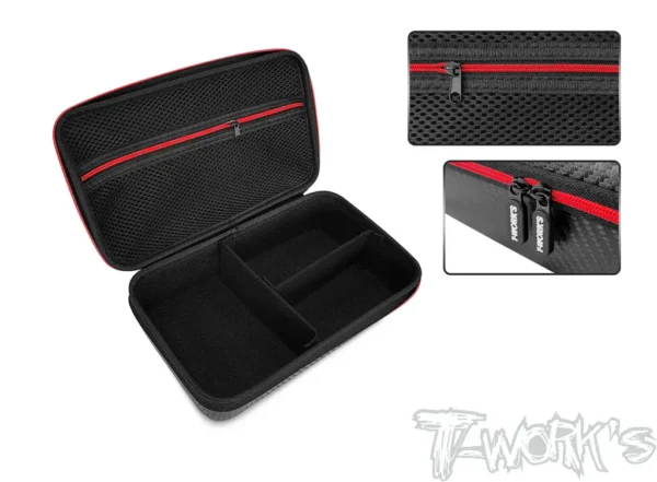 T-Work's Compact Hard Case Parts Bag (M) 25x15x8cm