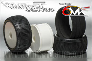 6Mik Rapid-T (CS) 1/8 Truggy Liimitud Rattad (2) (TU11CS)