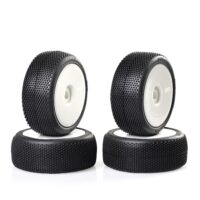TZO 200 Tires 1/8 Buggy 202-White Soft (Pre-Glued)