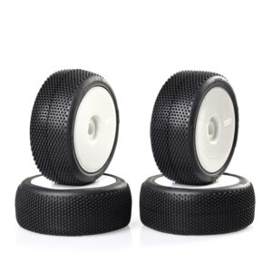 TZO 200 Tires 1/8 Buggy 202-White Soft (Pre-Glued)