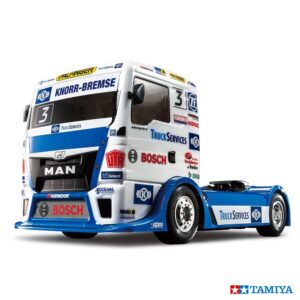 Tamiya 1/14 RC Racing Truck Team Hahn Racing Man TGS (TT-01 Type-E)
