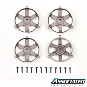 Wheel Face Plates, Adjustable DC10 Bronze (72249) Team Associated FT