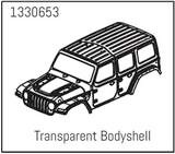 Absima Transparent PC Body Shell - Yucatan