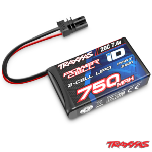 750mAh 20C 7.4V 2S LiPo Battery (TRX2821) Traxxas