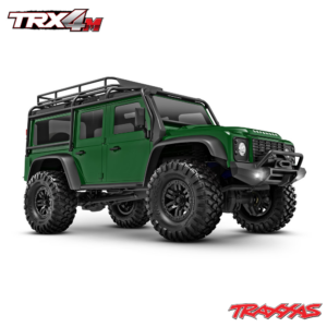 Traxxas TRX-4M 1/18 Land Rover Defender Crawler Roheline RTR - 2S LiPo/USB Charger