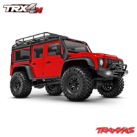 TRX-4M 4X4 Crawler Land Rover Defender Punane