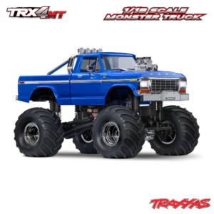 Traxxas TRX-4MT Ford F-150 Monster Truck RTR Sinine - 2S LiPo/USB Charger