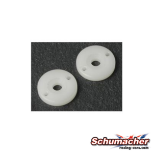 Big Bore Piston 2 Hole White 1.5 (2) (U3670) Schumacher