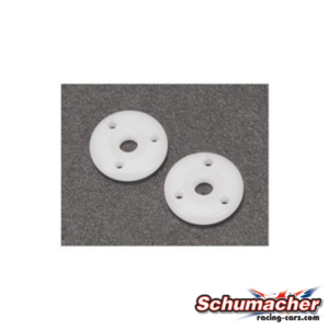 Big Bore Piston 3 Hole White 1.5 Rounded (2) (U3770) Schumacher