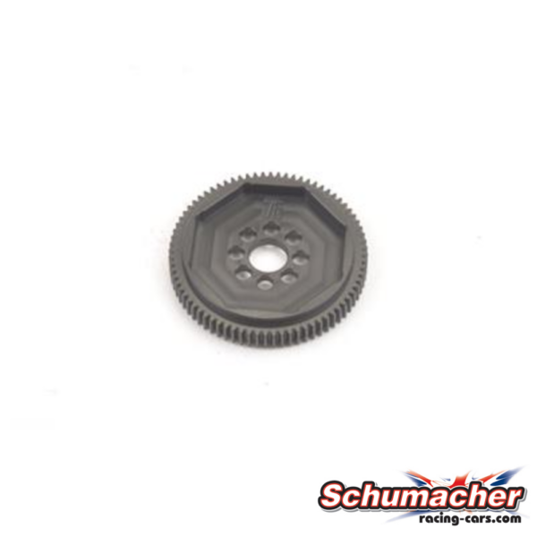 Gear CNC 76T Spur Slipper (U3790) Schumacher