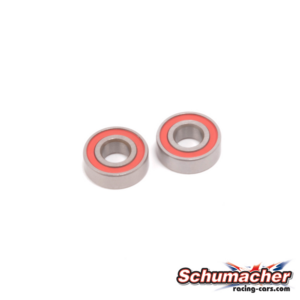 5x12x4mm Kuullaager 2RS (2) Schumacher