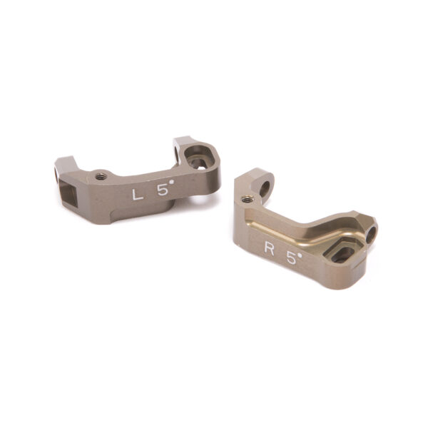 Schumacher Alloy 5 Deg Yokes (pr) - ST2, LD3