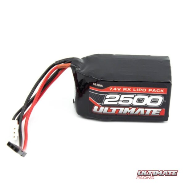 LiPo 2S 2500mAh 7.4V Hump Pack (UR4452) Ultimate Racing