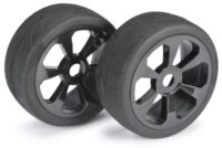 Absima 1/8 Wheel Set "6 Spoke/Street" (17mm Hex/100mm Dia)
