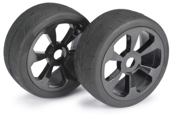 Absima 1/8 Wheel Set "6 Spoke/Street" (17mm Hex/100mm Dia)