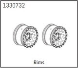 Absima Wheels (2) - BronX