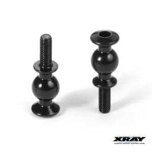 Ball Stud 6.8mm With Backstop L=6mm M3X8 (2) (352658)