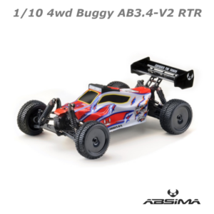 Absima 1:10 4wd Buggy AB3.4-V2 RTR RC Car #12222V2