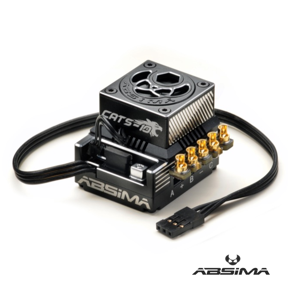 Absima 1:10 Brushless Competition ESC "CATS-10" 160A (2110100) 1 Absima 1:10 Brushless Competition ESC "CATS-10" 160A (2110100)
