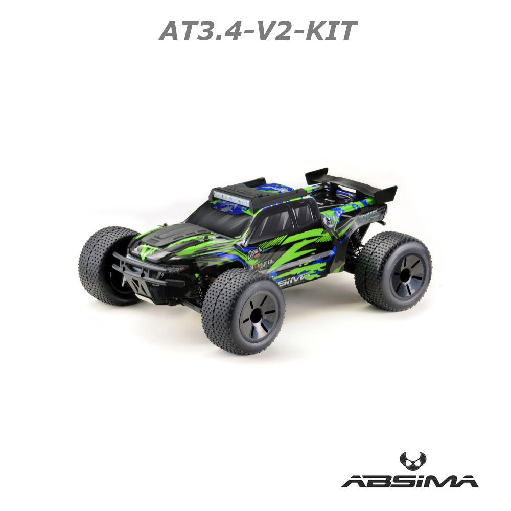 Absima 1:10 Truggy AT3.4-V2 4wd RC Truggy Kit #12223V2KIT 2 Absima 1:10 Truggy AT3.4-V2 4wd RC Truggy Kit #12223V2KIT