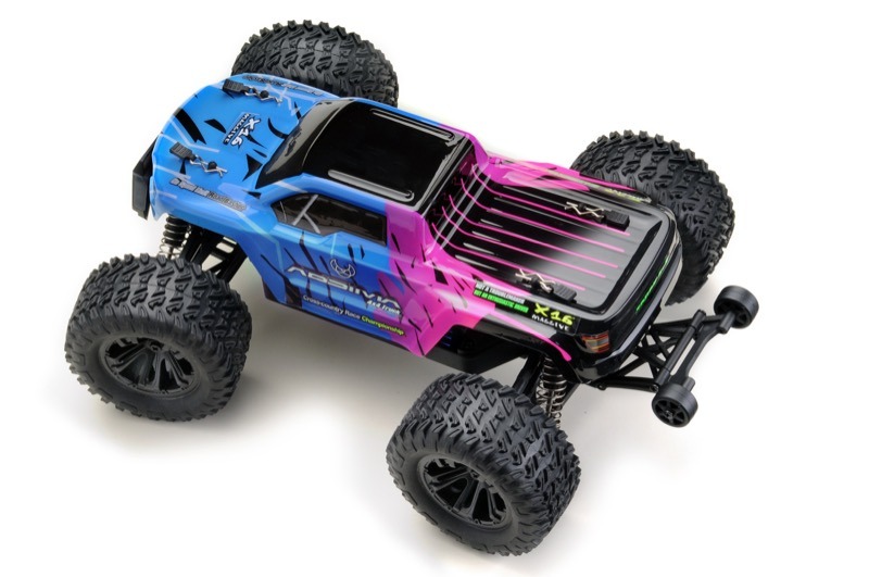 Absima 1/16 4wd Monster Truck MINI AMT RTR RC Auto Sinine #16007 6 Absima 1/16 4wd Monster Truck MINI AMT RTR RC Auto Sinine #16007