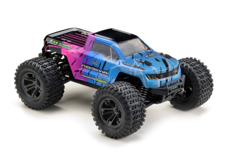 Absima 1/16 4wd Monster Truck MINI AMT RTR RC Auto Sinine #16007 4 Absima 1/16 4wd Monster Truck MINI AMT RTR RC Auto Sinine #16007