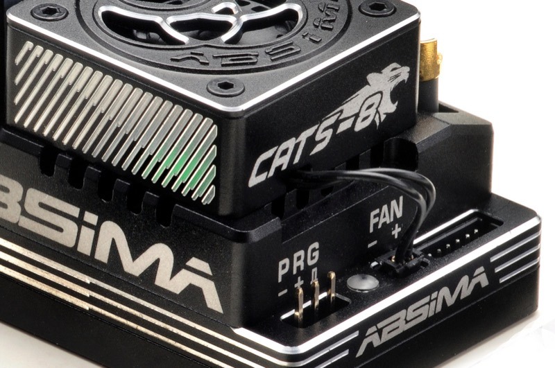Absima 1:8 Brushless Competition ESC "CATS-8" 200A 7 Absima 1:8 Brushless Competition ESC "CATS-8" 200A
