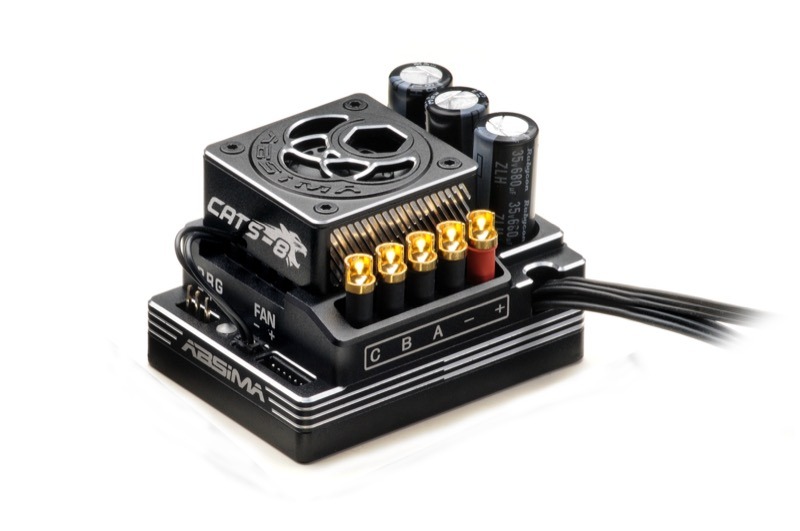 Absima 1:8 Brushless Competition ESC "CATS-8" 200A 4 Absima 1:8 Brushless Competition ESC "CATS-8" 200A