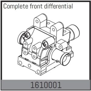 Absima 1610001 Complete front differential