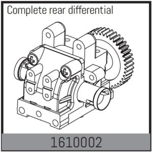 Absima 1610002 Complete rear differential
