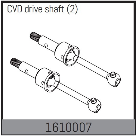 Absima 1610007 CVD drive shaft (2) 1 Absima 1610007 CVD drive shaft (2)
