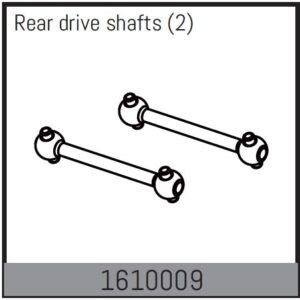 Absima 1610009 Rear drive shafts (2)