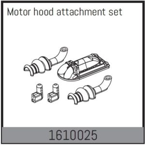 Absima 1610025 Motor hood attachment set