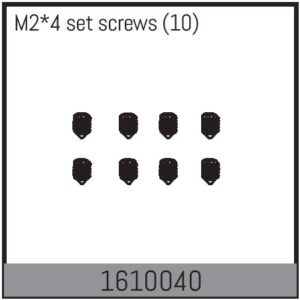 Absima 1610040 Set Screws M2x4mm (10)