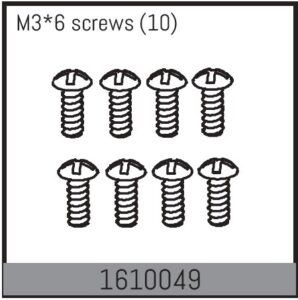 Absima 1610049 Screws M3x6mm (10)
