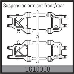 Absima 1610068 Suspension arm set F/R