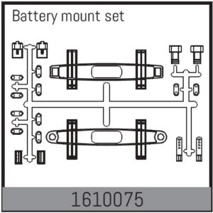 Absima 1610075 Battery mount set