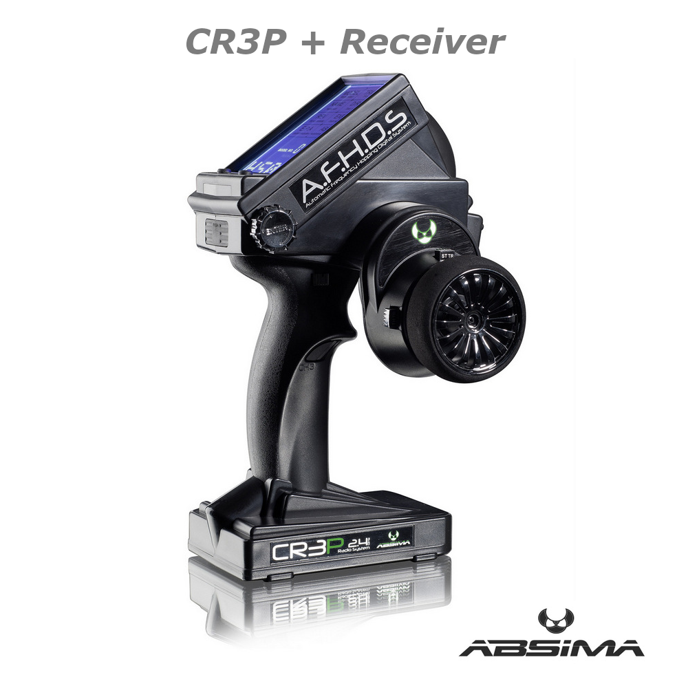 Absima 3Ch Radio "CR3P" 2.4GHz Incl. Receiver 1 Absima 3Ch Radio "CR3P" 2.4GHz Incl. Receiver