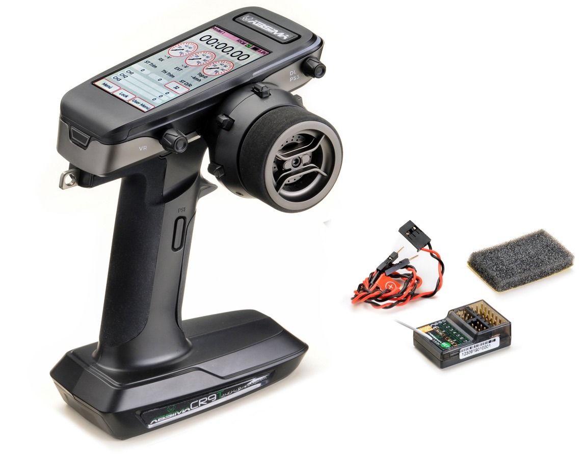 Absima 9-Channel Radio CR9T" 2.4GHz Incl. Receiver 5 Absima 9-Channel Radio CR9T" 2.4GHz Incl. Receiver